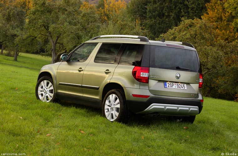 Skoda Yeti Restylage 2014