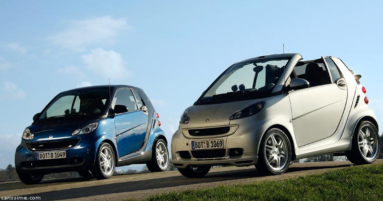 Smart 2 Fortwo Brabus 2007 / 2010