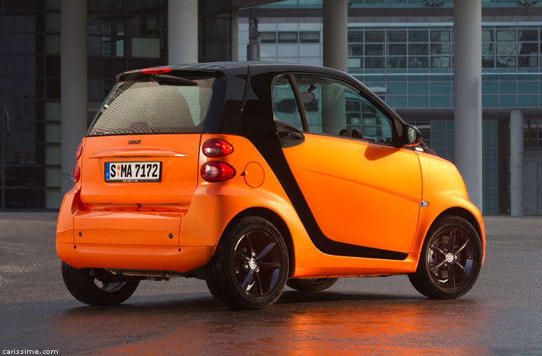 Smart Fortwo 2 NightOrange Série spéciale 2011