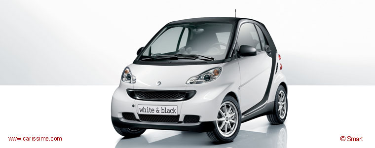 Smart Fortwo 2 White & Black 2008