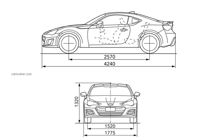 Subaru BRZ Coupé 2012 Subaru BRZ Coupé 2012