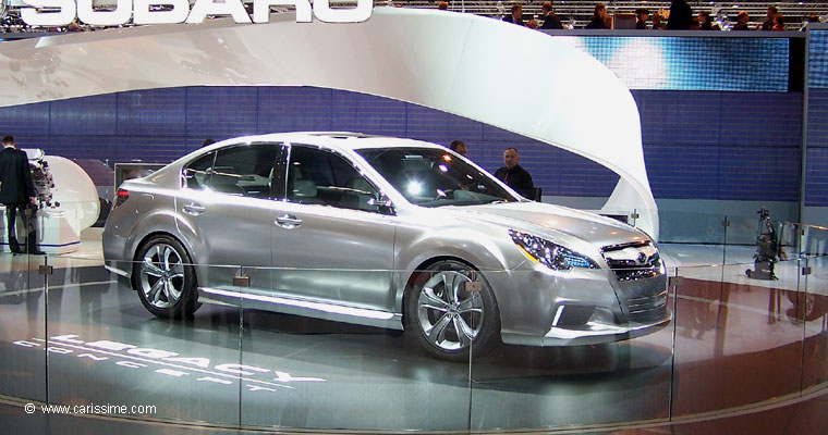 SUBARU LEGACY CONCEPT Première Salon Auto GENEVE 2009