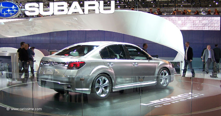 SUBARU LEGACY CONCEPT Première Salon Auto GENEVE 2009