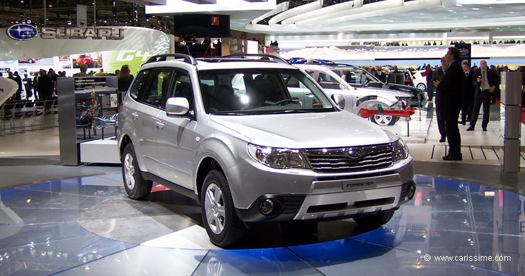 SUBARU FORESTER Première Salon Auto GENEVE 2008