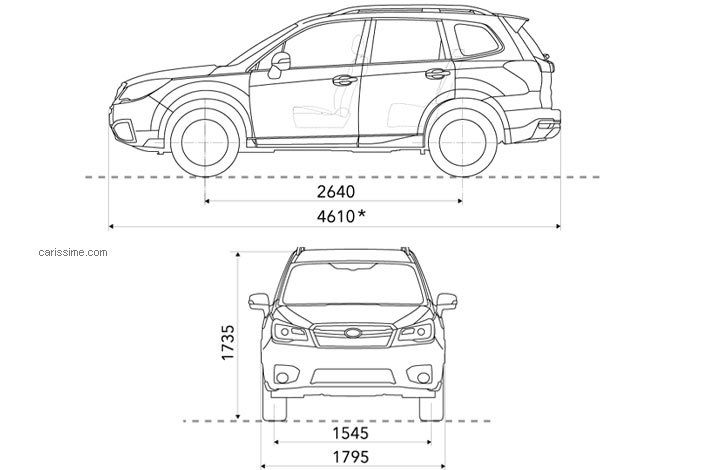 Subaru Forester 4 SUV 4x4 2013