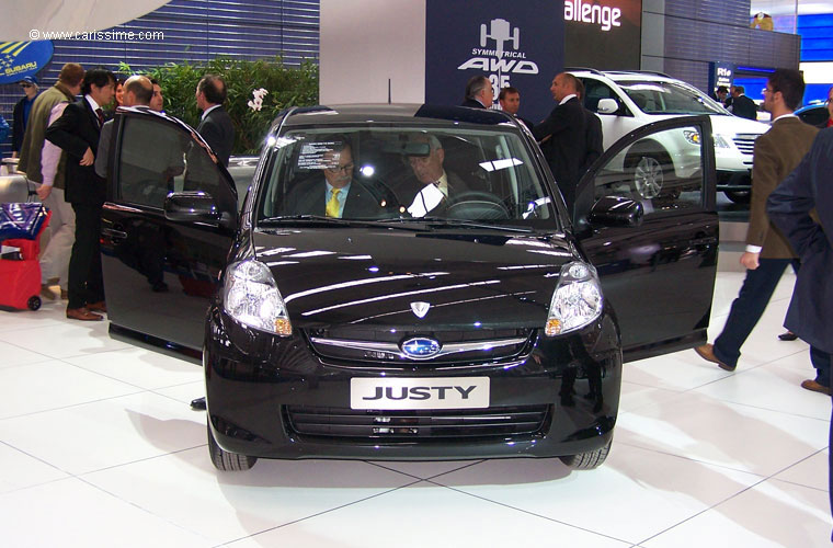 SUBARU JUSTY II Première Salon Auto FRANCFORT 2007