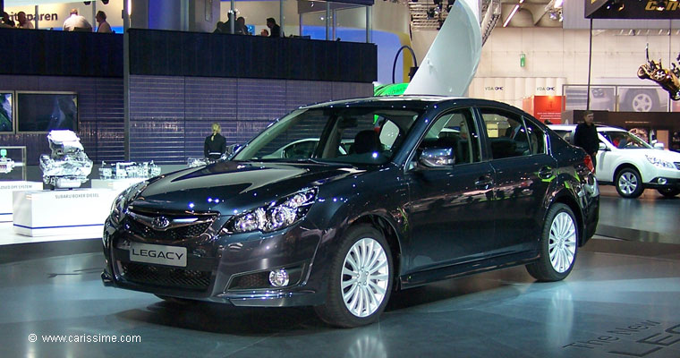 SUBARU LEGACY 2 Première Salon Auto FRANCFORT 2009