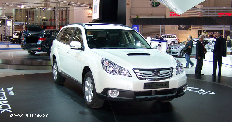 SUBARU OUTBACK 2 Première Salon Auto FRANCFORT 2009