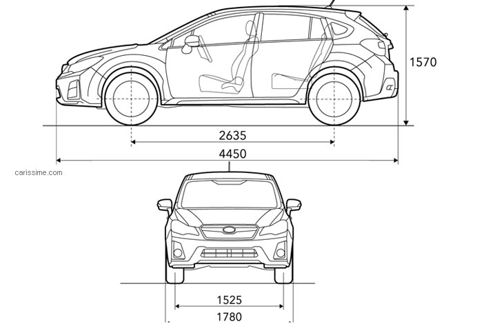 Subaru XV SUV 4x4 Compact 2012