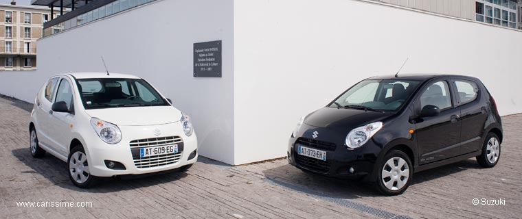 Suzuki Alto 2 White and Black