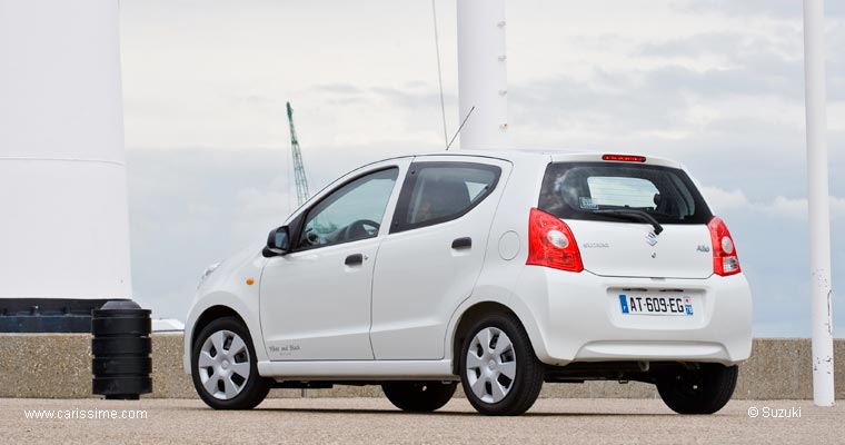 Suzuki Alto 2 White and Black