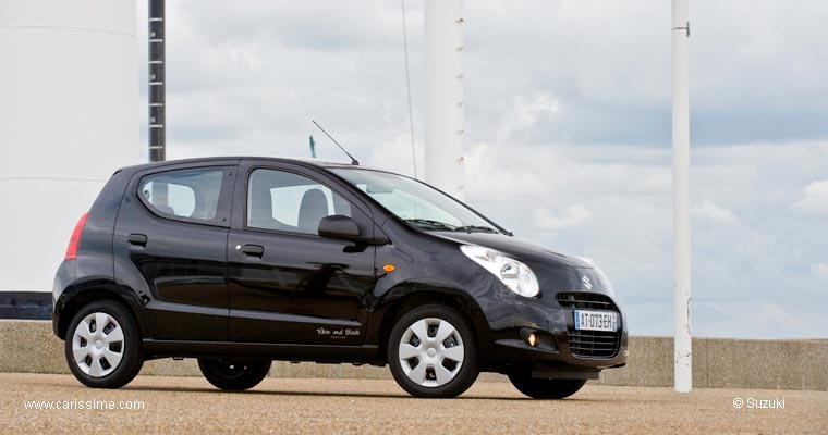 Suzuki Alto 2 White and Black