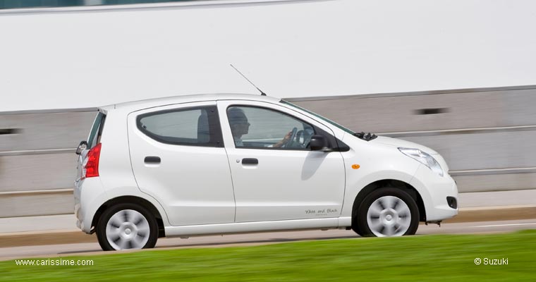 Suzuki Alto 2 White and Black