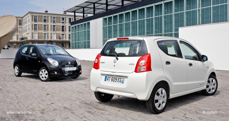 Suzuki Alto 2 White and Black