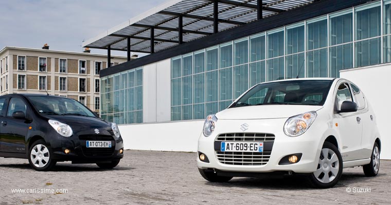 Suzuki Alto 2 White and Black