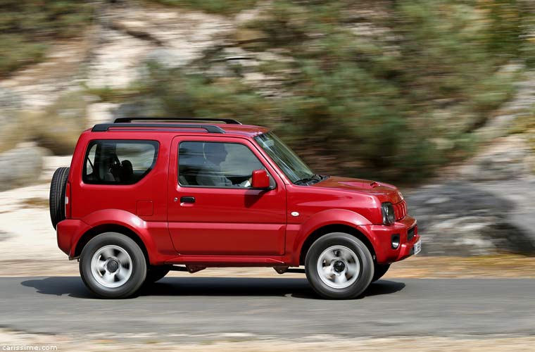 Suzuki Jimny Restylage 2012 petit 4x4