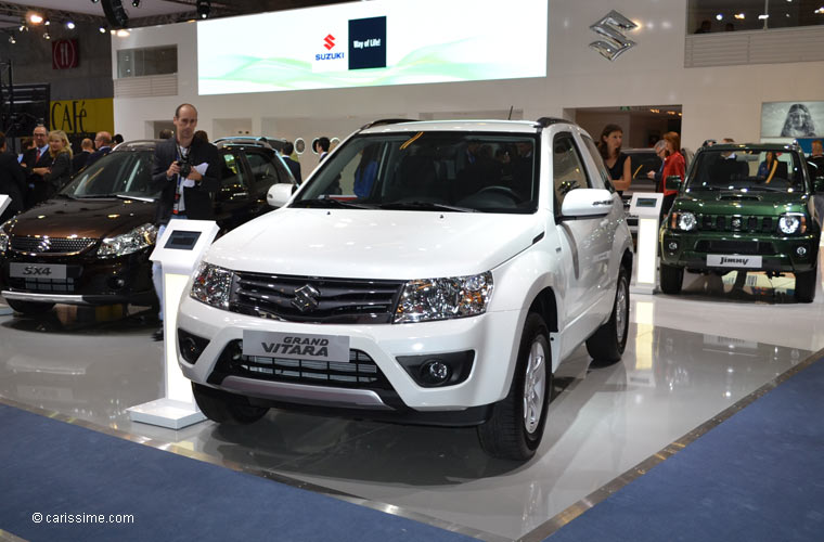 Suzuki Grand Vitara Restylage au Salon Automobile de Paris 2012