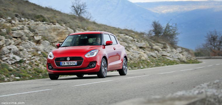 Essai Suzuki Swift 2017