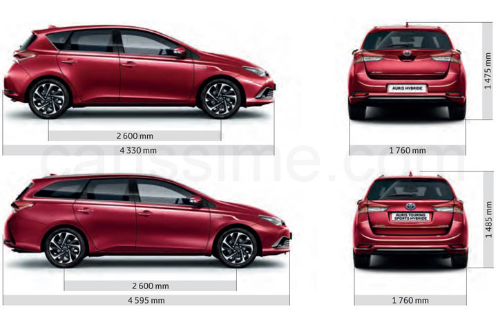 Toyota Auris 2 Restylage 2015 Toyota Auris 2 Restylage 2015