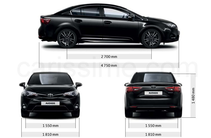 Toyota Avensis 4 Voiture Familiale 2015 Toyota Avensis 4 Voiture Familiale 2015