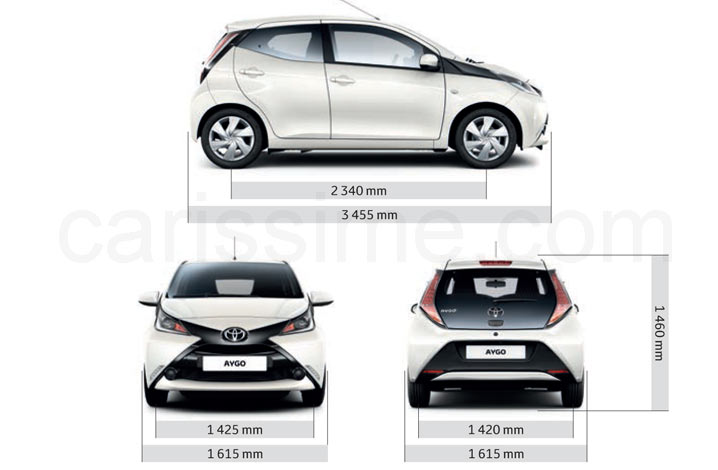 Toyota Aygo 2 2014 Mini Citadine Toyota Aygo 2 2014 Mini Citadine