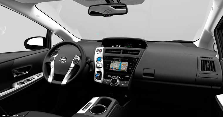 Toyota Prius + Hybride 2015 restylage