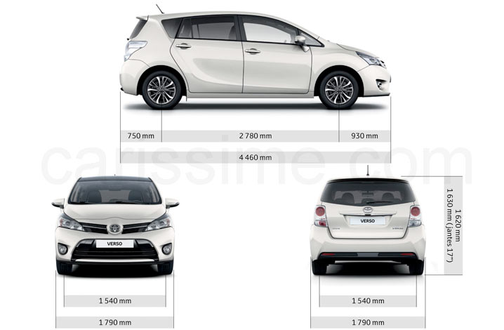 Toyota Verso 3 Restylage 2014 Toyota Verso 3 Restylage 2014