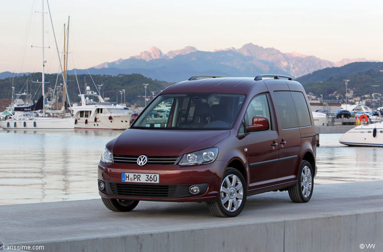 Volkswagen Caddy restylage 2010 Ludospace