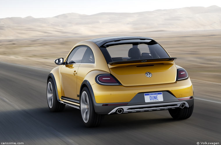 Volkswagen Beetle Dune Detroit 2014