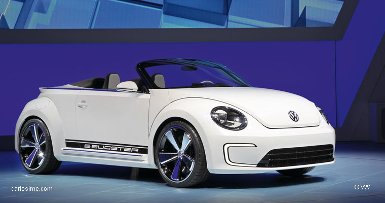 Volkswagen E-Bugster Cabriolet Concept Pékin 2012