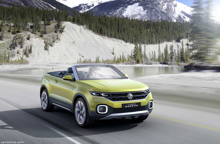 Volkswagen T-Cross Breeze Concept Genève 2016