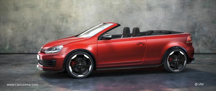 Volkswagen GOLF 6 CABRIOLET R & GTI CONCEPT