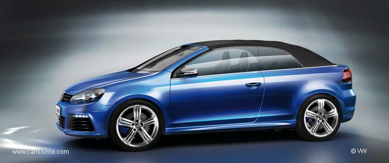 Volkswagen GOLF 6 CABRIOLET R & GTI CONCEPT