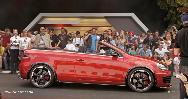 Volkswagen GOLF 6 CABRIOLET R & GTI CONCEPT