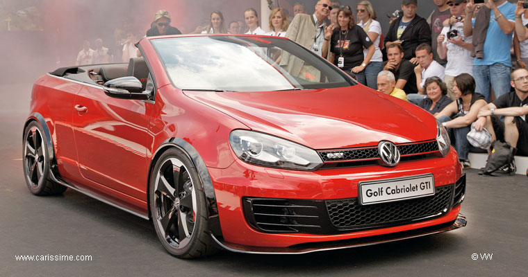 Volkswagen GOLF 6 CABRIOLET R & GTI CONCEPT