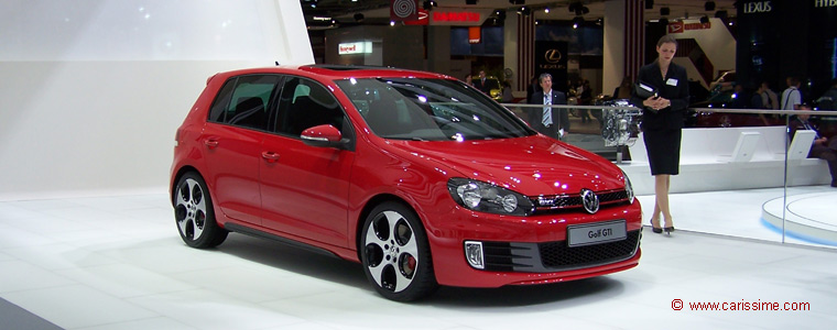 VOLKSWAGEN GOLF 6 GTI Salon Auto PARIS 2008