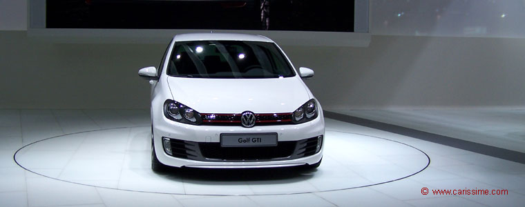 VOLKSWAGEN GOLF 6 GTI Salon Auto PARIS 2008