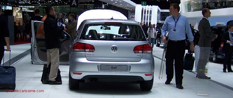 VOLKSWAGEN GOLF 6 Salon Auto PARIS 2008