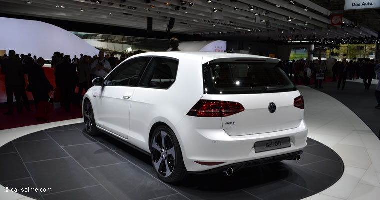 Volkswagen Golf GTI au Salon Automobile de Paris 2012