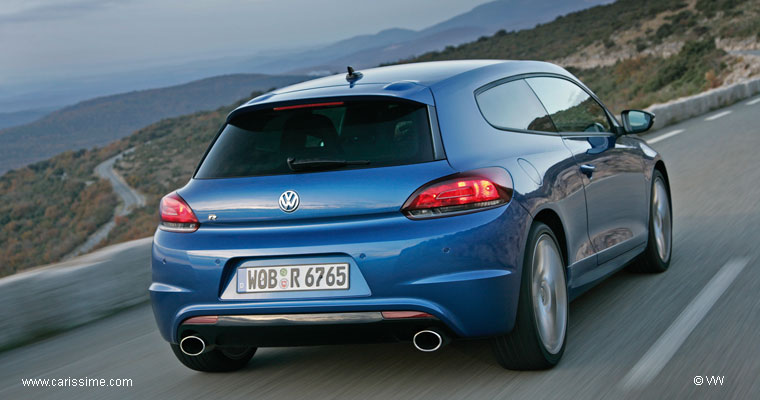 Volkswagen Scirocco R essai Nice 2009