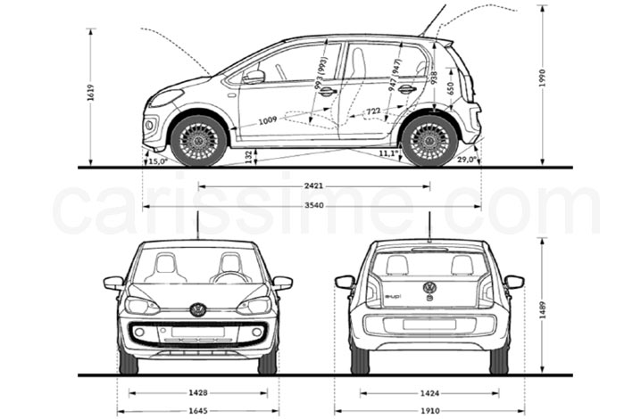 Volkswagen e-up électrique 2013 Volkswagen e-up électrique 2013