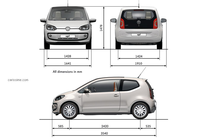 Volkswagen UP Citadine 2016