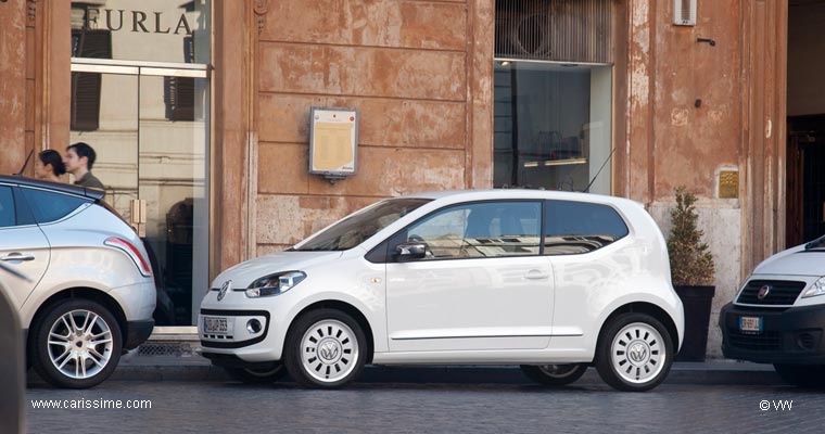 Volkswagen Up essai Presse Rome 2011