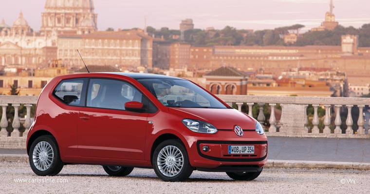 Volkswagen Up essai Presse Rome 2011