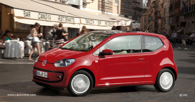 Volkswagen Up essai Presse Rome 2011