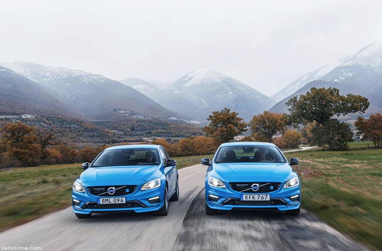 Volvo S60 et V60 Polestar 2016