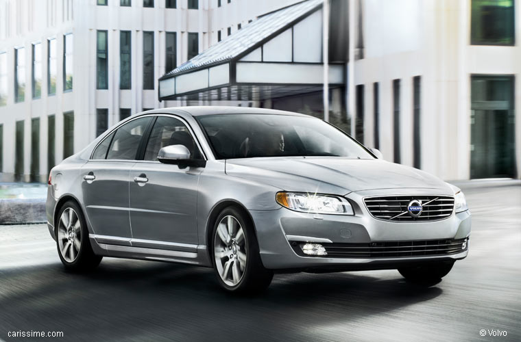 Volvo S80 Berline et V70 Break restylage 2013