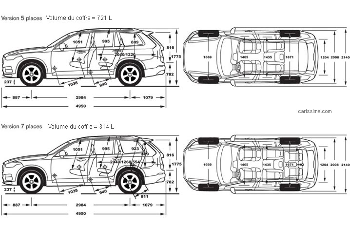 Volvo XC90 II 2015 4x4 de Luxe Volvo XC90 II 2015 4x4 de Luxe